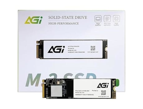 Disco Rígido AGI Ai298 512 Gb M.2 Pcie Gen3X4 Nvme Slc Cache
