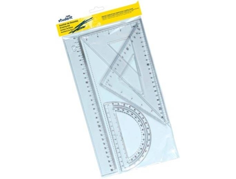 Conjunto Auxiliar Desenho  (4 Peças)