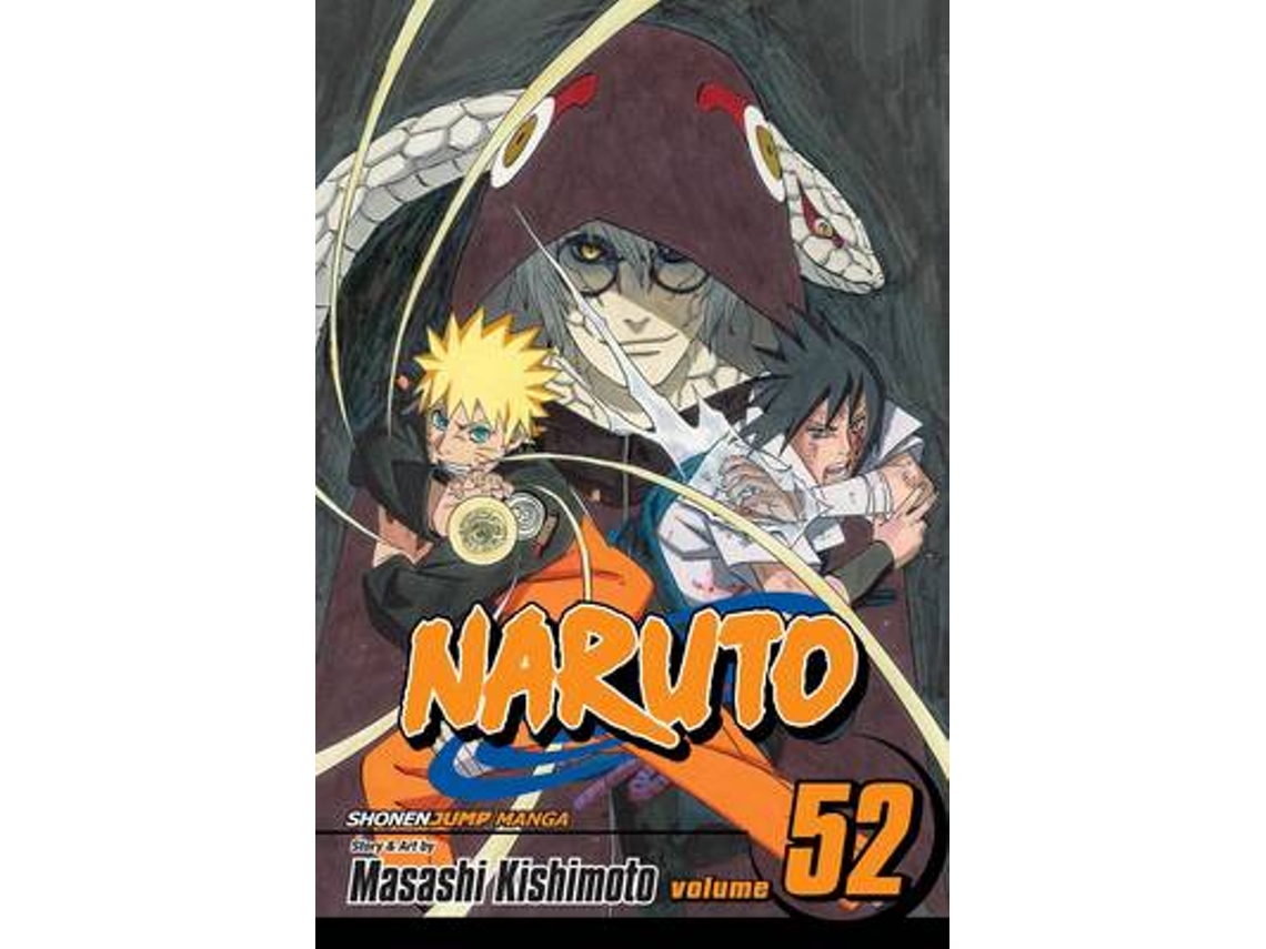Livro Naruto, Vol. 52 de Masashi Kishimoto (Inglês)