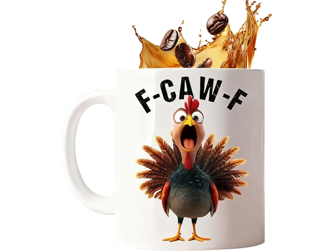 Caneca De Galinha 350ml Cerâmica Estilo Fazenda Canecas De Café Estilo Fazenda Para Halloween, Natal, Aniversário,