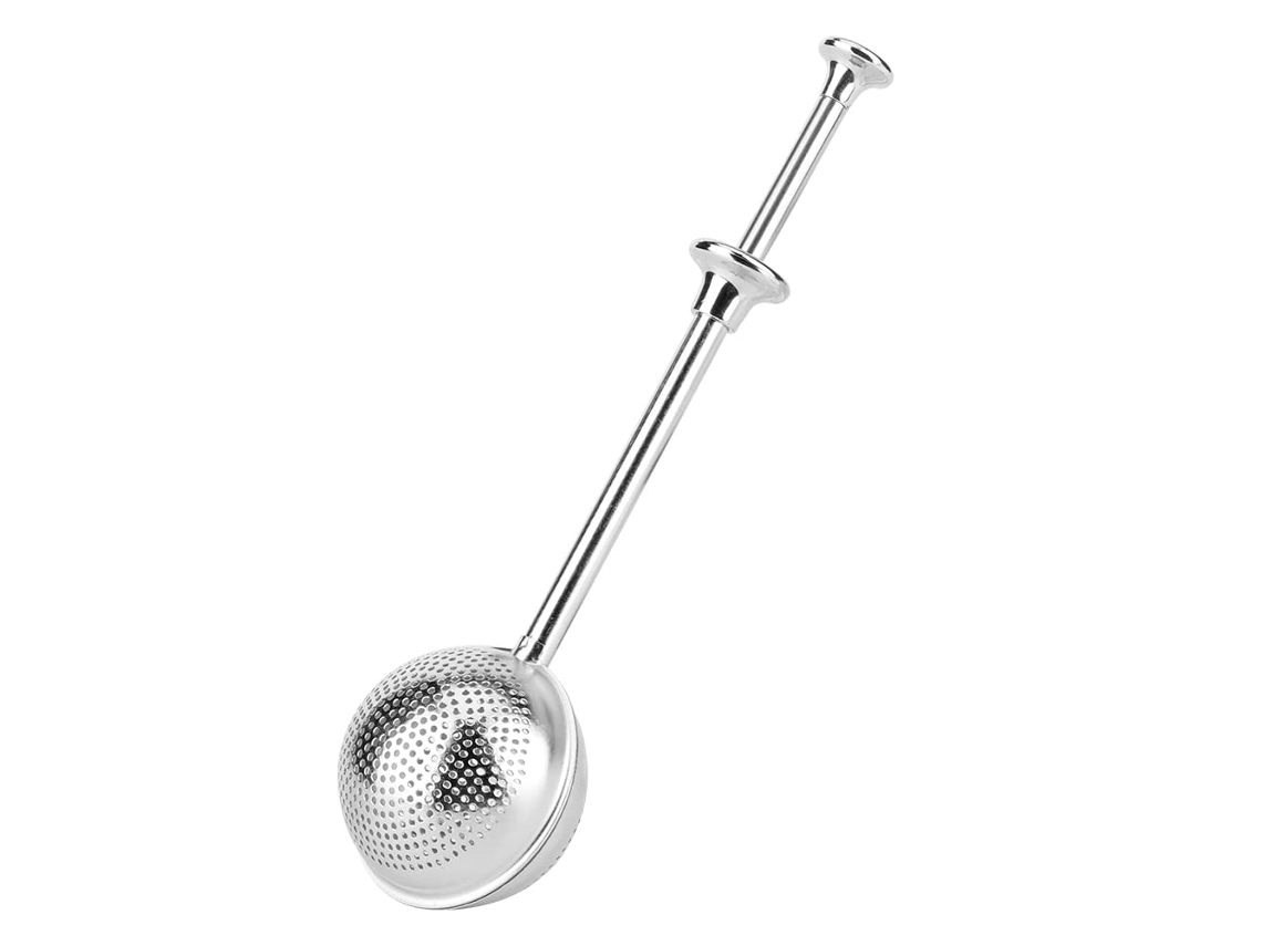Infusor De Chá Em Aço Inoxidável