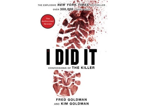 Livro if i did it de the goldman family (inglês)
