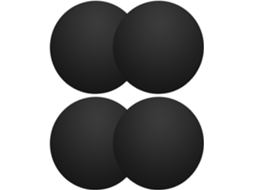 Conjunto de 4 adesivos brancos para capacetes de Rodes, adesivos decorativos fáceis de usar para o Centro de Rodes.