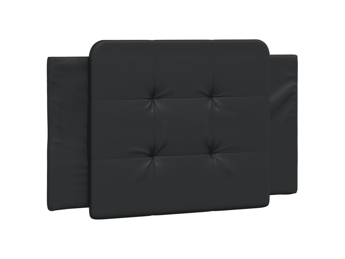 Headboard Cushion, Headboard Cushions Vidaxl Preto Couro Artificial (80 Cm)
