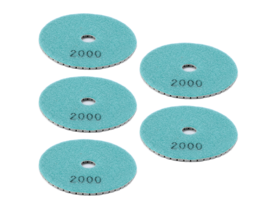 Laxiscreed Kit De Pads De Polimento Diamantados Para Mármore, Granito E Cerâmica De Alta Qualidade