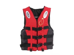 Colete salva vidas YANYXR tamanho XL vermelho profissional para adultos 175-180cm e 120-140 libras