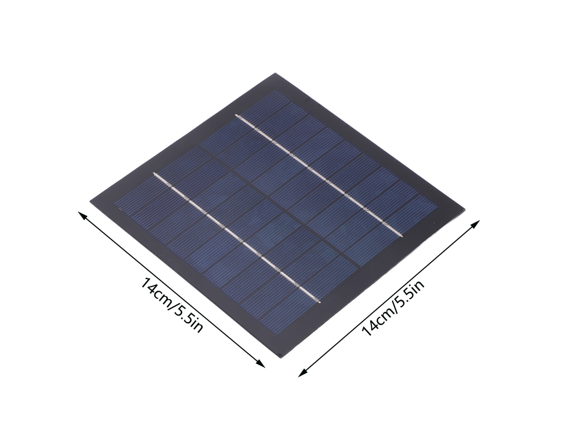 Ventilador Solar Ecológico 20w Ip65 Taxa Conversão 20%