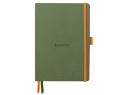Caderno e Bloco Goalbook A5 240 Folhas Verde Rhodia