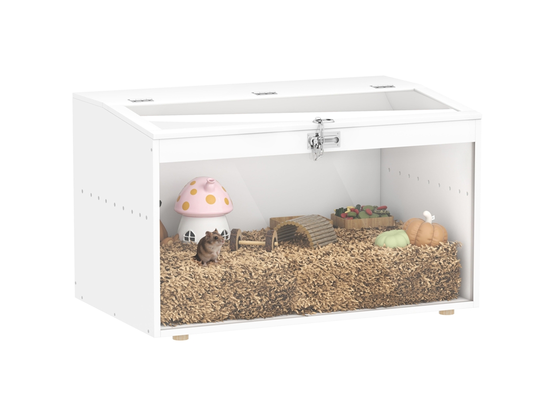 Gaiola para Hamster com Tampa Abatível e Janela de Acrílico Transparente PROFESIA BOYANG (80x50x50 cm)