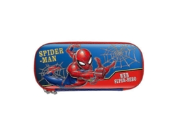 Estojo com estampa de Batman, Homem-Aranha e Capitão América para meninos e meninas, organizador com zíper Miraflow