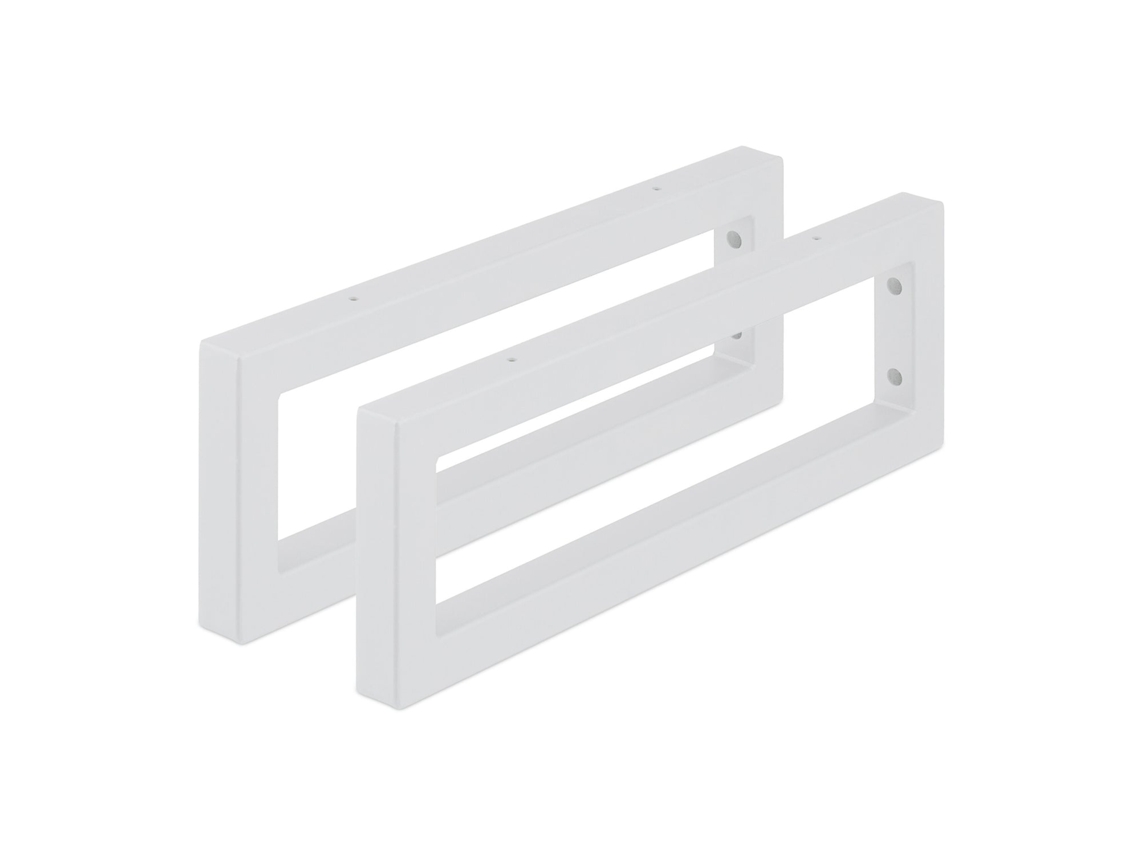 Conjunto Com 2 Suportes De Parede Para Prateleiras, Mesas E Bancadas