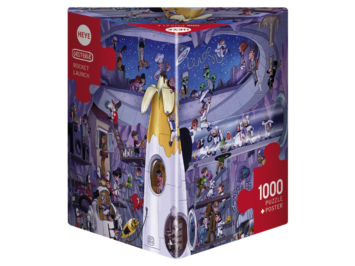 Puzzle 1000 peças Rocket Launch (Idade minima recomendada: 9 anos)