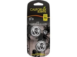California Scents Ambientador de Coche Minidifusor Fragancia "Ice" Con Aroma de Hielo