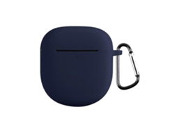 Capa Protetora De Silicone Para Fones De Ouvido Bose Quietcomfort Ii, Cor Sólida, Com Gancho, Azul