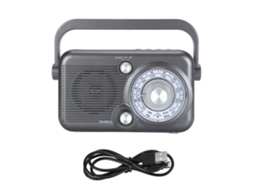 Rádio Portátil Retro LAXISCREED Am Fm Mp3 Bluetooth