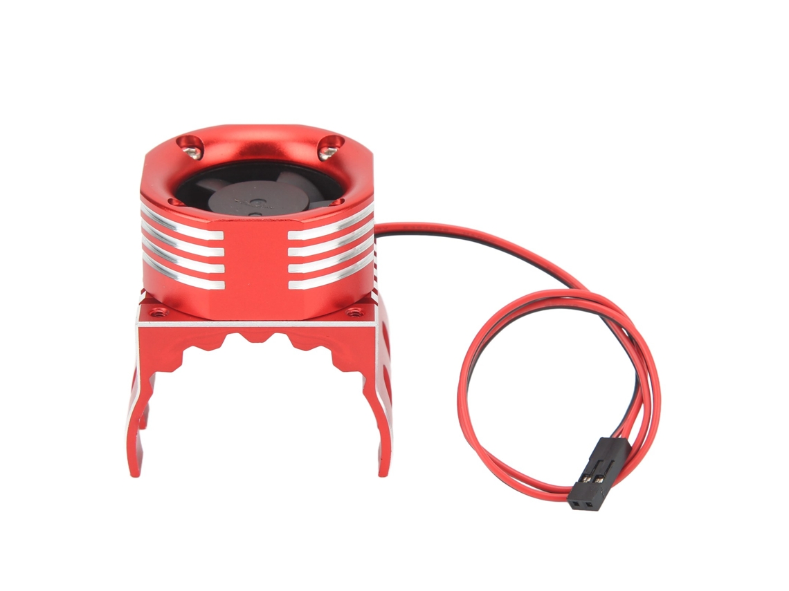 Vento Forte Motor Esc 42mm Alumínio Plástico Rc Ventoinha K80 Vermelho