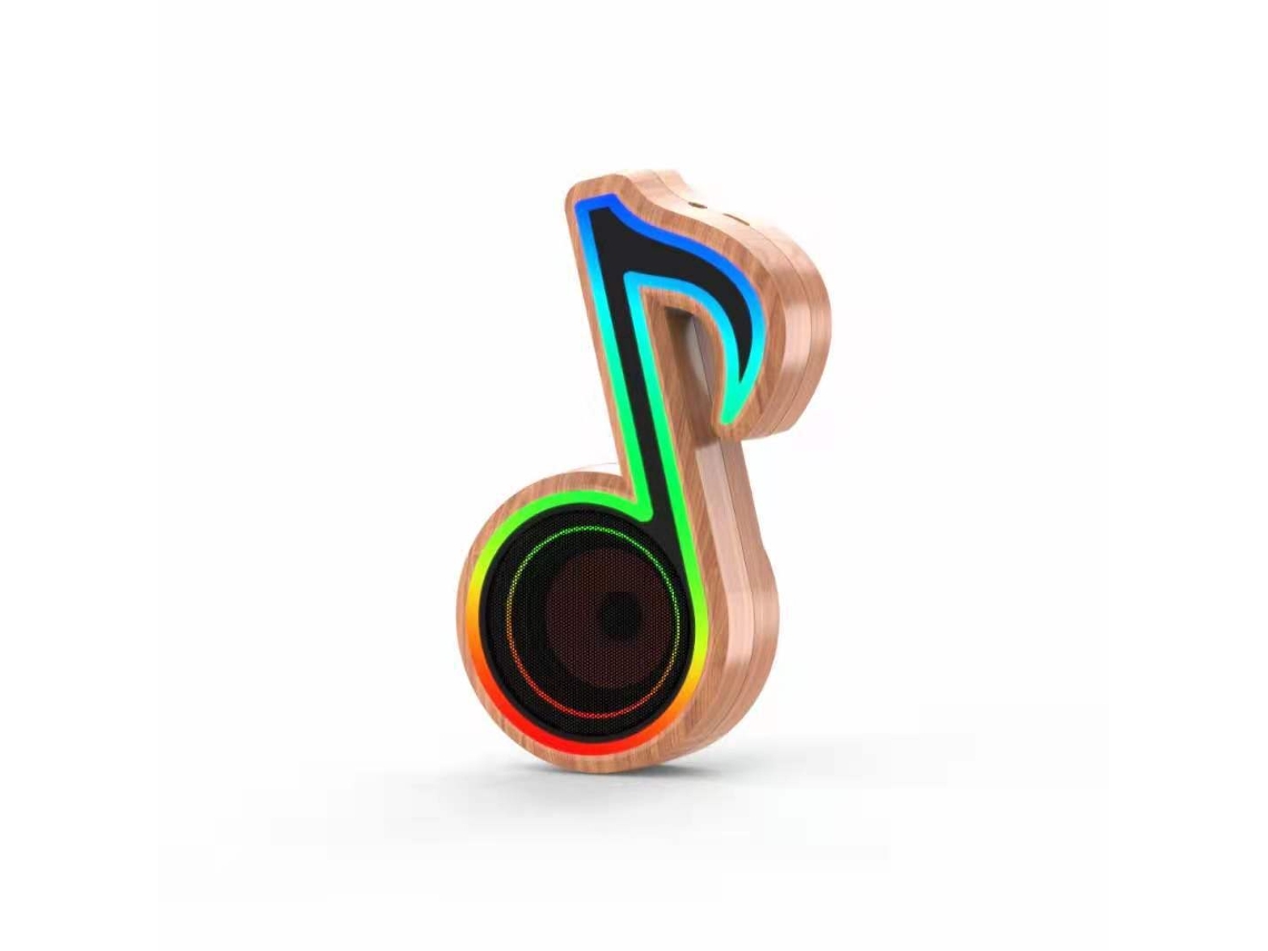 Colunas Bluetooth Ydcy H64 Marrom