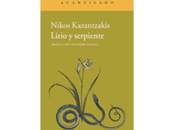 Livro Lirio Y Serpiente de Nikos Kazantzakis (Espanhol)