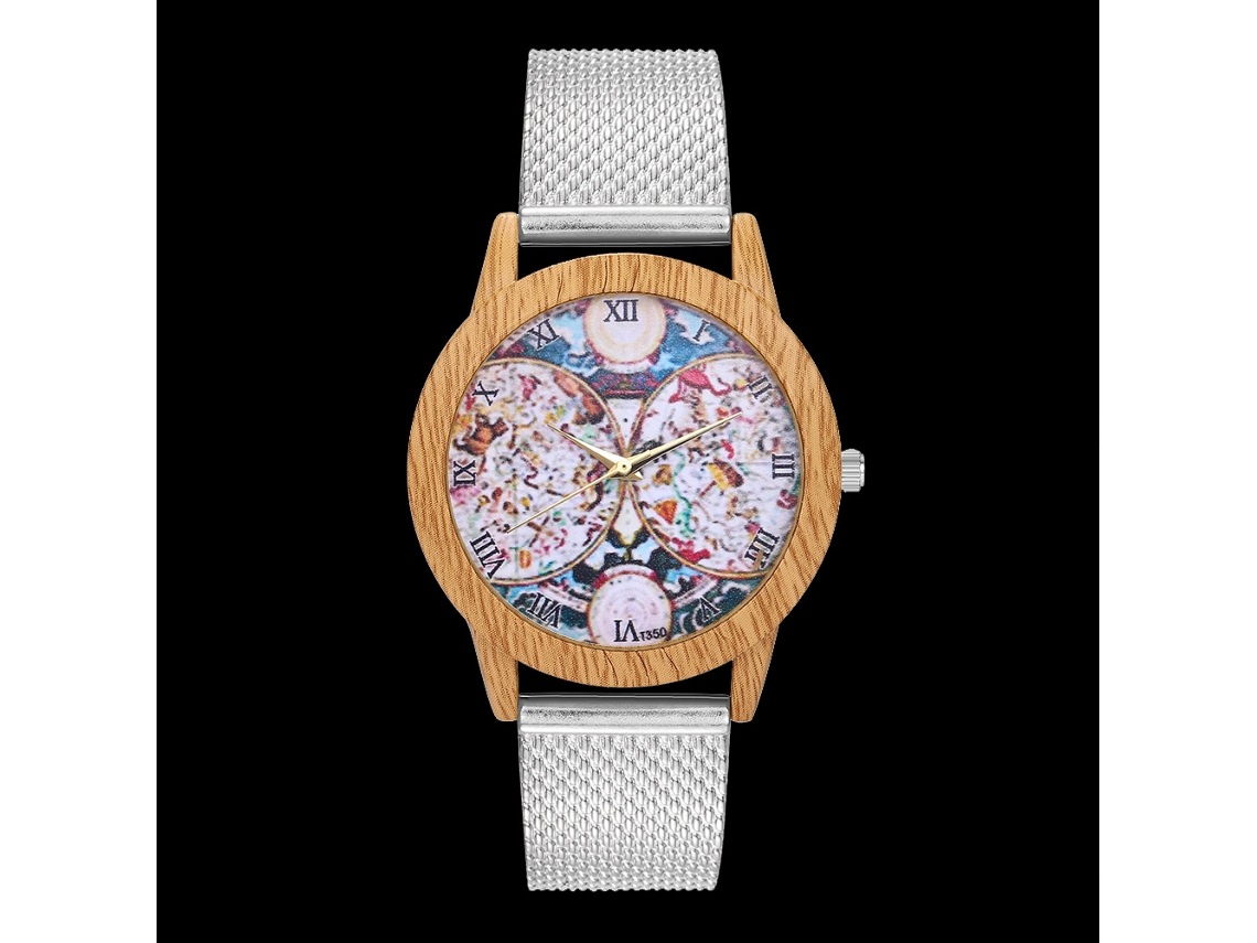 Relógio de pulso Zhoulianfa prateado com quartzo e pulseira de silicone simples para homens e mulheres.