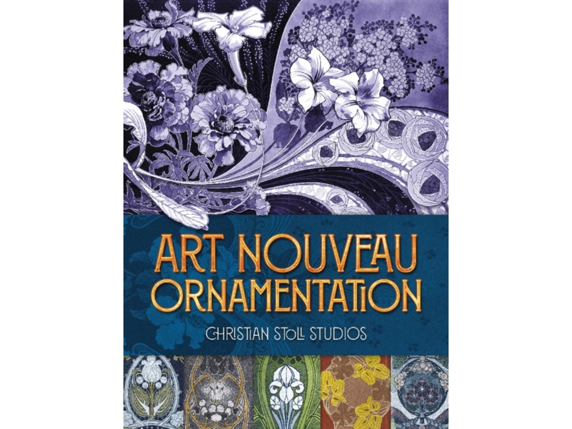 Livro Art Nouveau Ornamentation de Christian Stoll (Inglês)