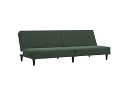 Sofa Bed, Sofa Beds Vidaxl Verde Veludo (n/a)