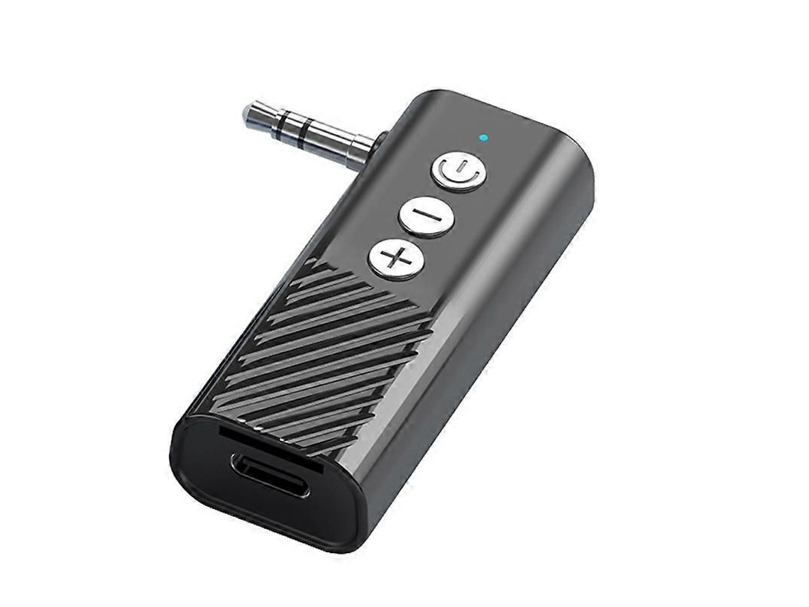Transmissor E Receptor Aux Bluetooth 5.3 Para Carro Com Reprodução De Cartão Tf D28