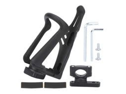 Suporte Para Garrafa De Água Preto Removível Para Guidão De Bicicleta E Motocicleta, Ideal Para Ciclismo Ao Ar Livre.