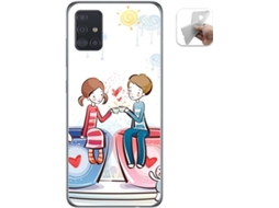 Capa Samsung Galaxy A51 TUMUNDOSMARTPHONE Café Multicor