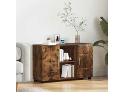 Vidaxl Buffet Florin 88,5 X 30,5 X 55,5 Cm Carvalho Defumado