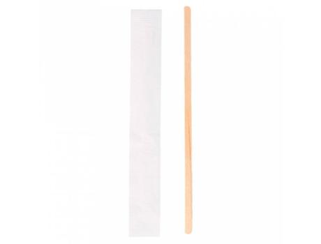 Agitador De Madeira Enfundado Sustentável E Prático Badaregal