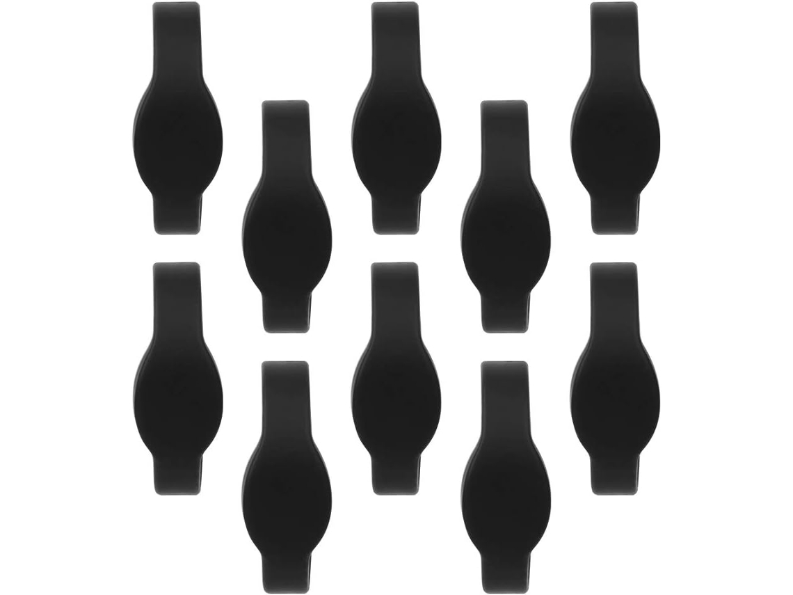 Pulseira Rfid 125khz Tk4100 De Silicone Ip68 À Prova D Água, Pacote Com 10 Unidades, 100 000 Ciclos De Leitura, 65mm De
