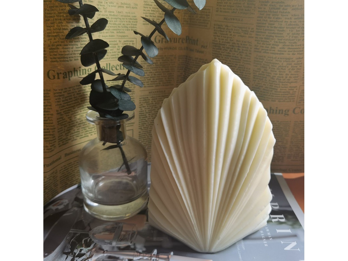 2021 Novo Molde de Vela de Silicone Molde de Fundição 3d Feito À Mão Cr Tamanho Único BRILVIBERA