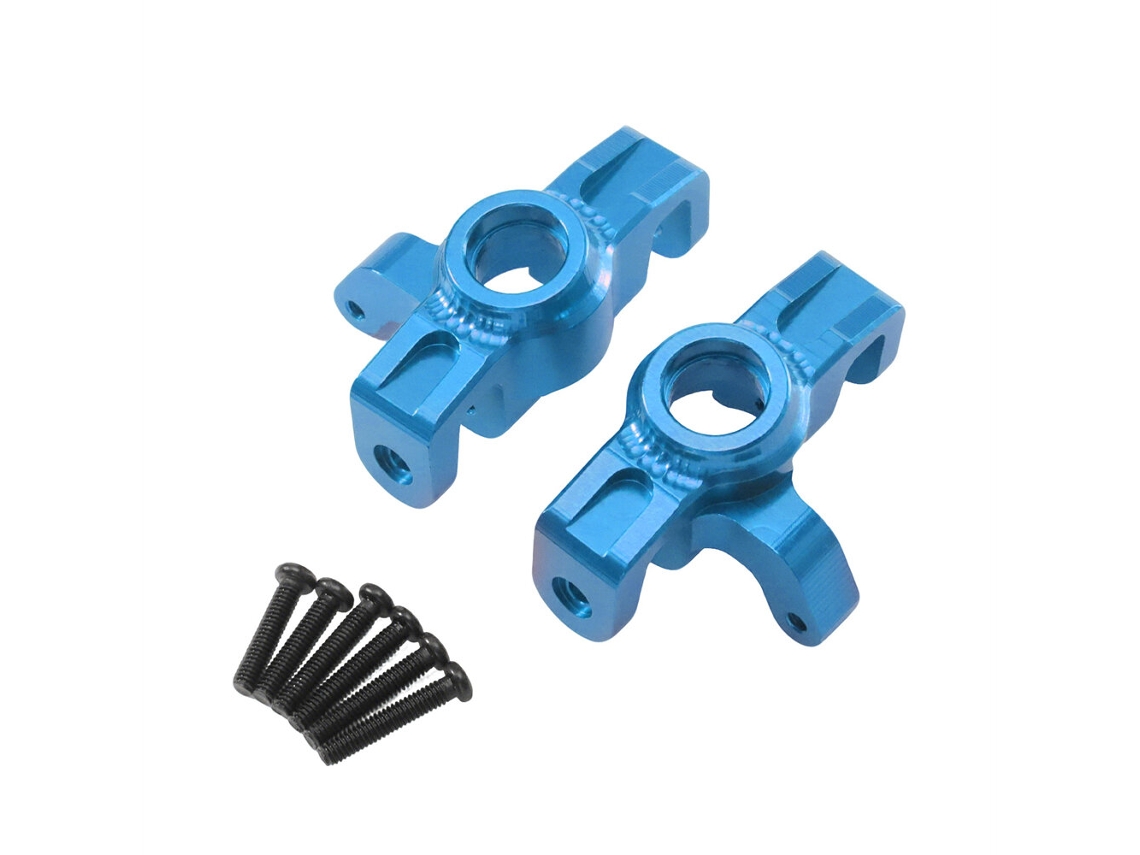 Conjunto de Copos de Direção Dianteiros em Metal, na Cor Roxa, para o Modelo de Automóvel Rc Mjx 14211 Hyper Go 1/14. MDUG