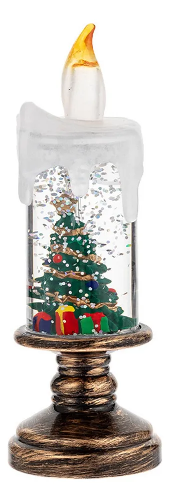 Novas Luzes De Decoração De Natal, Velas E Cristaisvayotoy