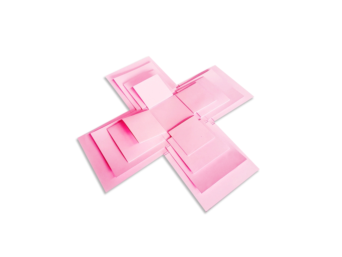 Laxiscreed Caixa De Nesting Pink Candy Explosion Com Cinco Camadas E Acessórios Incluídos