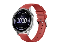 Bracelete para Garmin Venu 4 silicone com textura delicada vermelha XIAOMOYU (41mm)