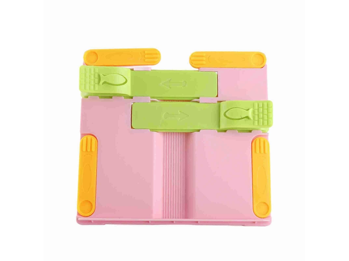 Suporte De Leitura Portátil Com Desenho De Urso Fofo Para Crianças Estudantes Suporte Telescópico Ajustável Para Leitura De Livros Rosa Aquaforge
