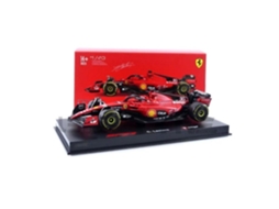 Carro Miniatura Colecionável BBURAGO 1/43 Ferrari F1-23 Carro Da Temporada 2023 Vermelho / Preto 36835Le