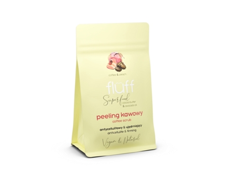 Exquisite Peach Infused Coffee Exfoliation Scrub, 100g Fluff