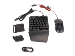 Mali kit de Teclado e Mouse para Jogos Móveis com Conversor Altamente Compatível para Celular e Tablet