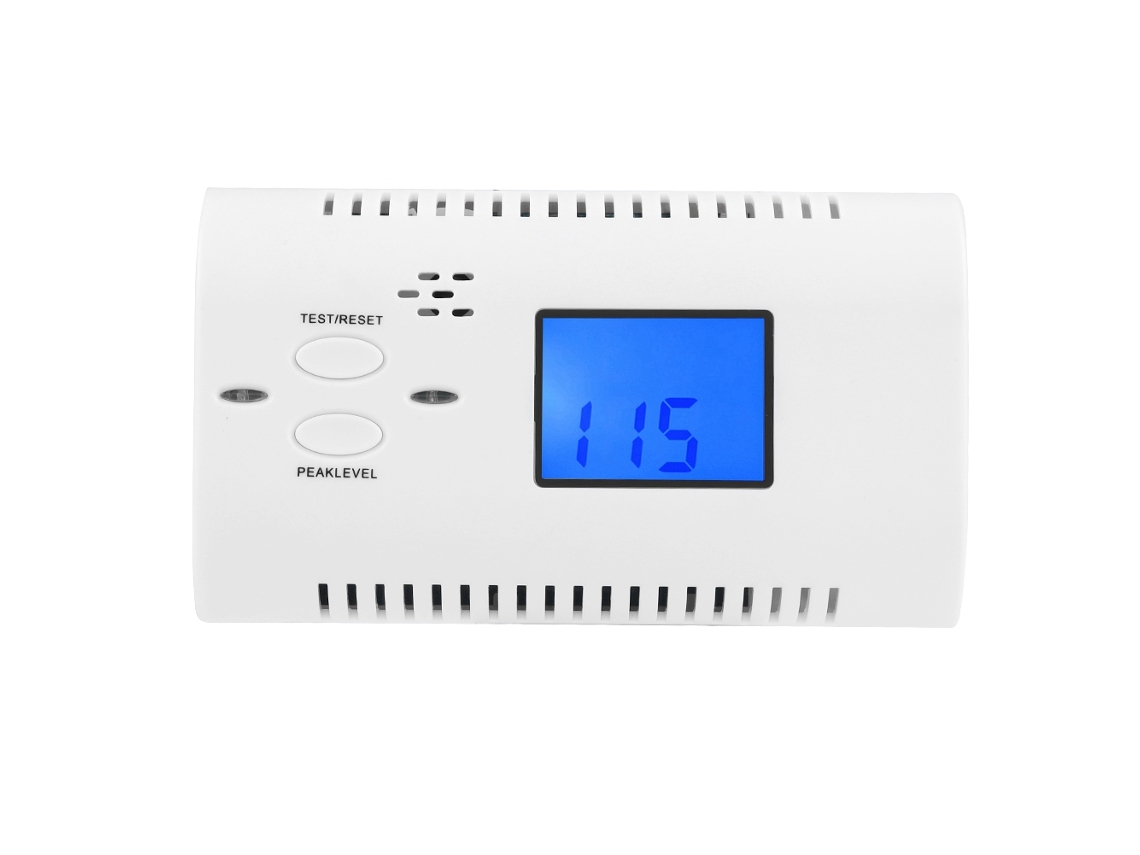 Detector De Alarmes De Monóxido De Carbono (lcd Grande, Prompt De Voz)