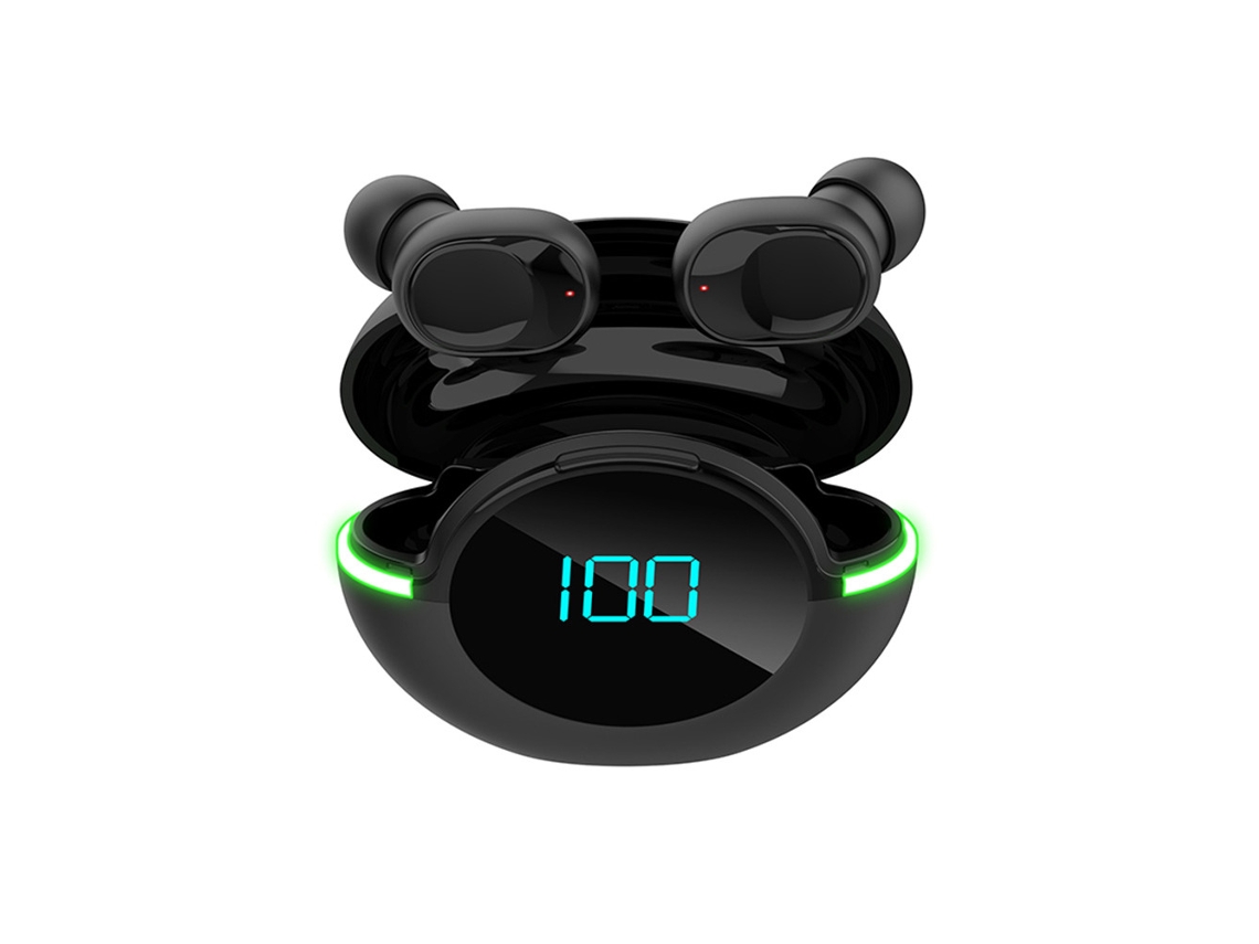 Fones De Ouvido Sem Fio Tws Com Controle De Toque E Tela Led, Fone De Ouvido Sem Fio Bluetooth
