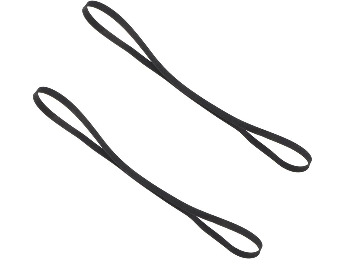 Conjunto De 2 Correias De Reposição Para Toca Discos, Correias De Borracha Para Transmissão, Acessór Gokoco