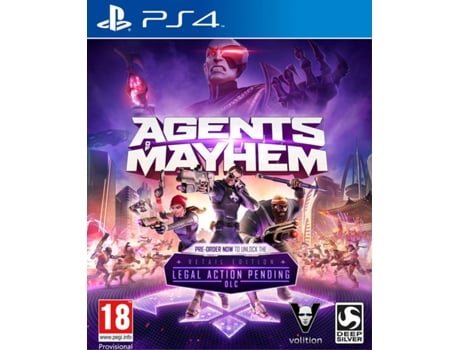 Jogo PS4 Agents Of Mayhem