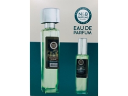 Coffret Natal Nb Perfume Homem Notas Marinhas E Laurel Nº185 R57 150ml 50ml Natur Botanic By Prady