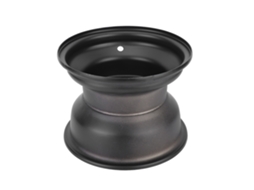 Aro Roda Quadriciclo 10 Polegadas Aço Inoxidável 280x215mm Preto