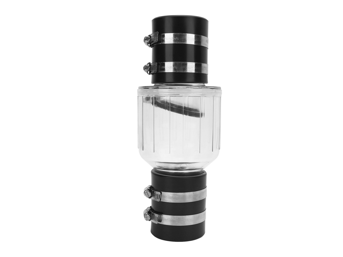 Válvula De Retenção Silenciosa Para Bomba De Sumidouro Quiet 2 Polegadas Pvc Com Flapper Carregado Por Mola