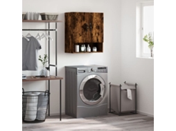 Wall Cabinet, Wall Cabinets Vidaxl Marrom Madeira Processada (n/a)