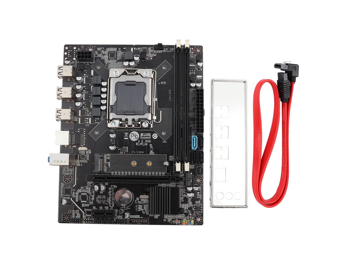 Placa-mãe De Computador Desktop X79 A3 1356 Pinos Ddr3 M.2 Placa-mãe De Memória De Servidor