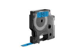 Fita Laminada DYMO D1 Standard Prero/azul (9mm x 7m)